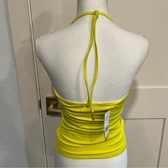 Bebe Multi Keyhole Halter Knit Top Small - Picture 5 of 10